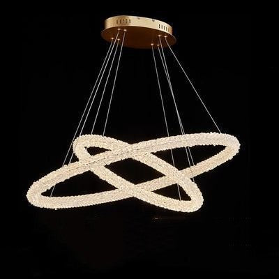 Celeste Swirl Bubble Chandelier