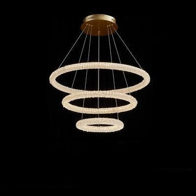 Celeste Swirl Bubble Chandelier