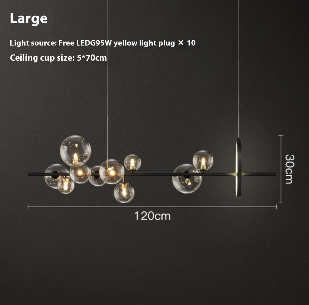Aurelia Bubble Glass Chandelier