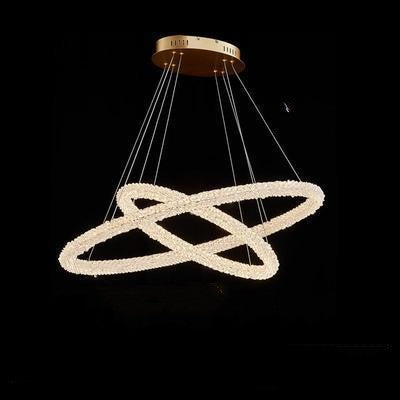 Celeste Swirl Bubble Chandelier